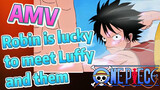 [ONE PIECE]   AMV |  Robin is lucky to meet Luffy and them