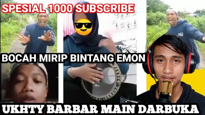BOCAH MIRIP BINTANG EMON, UKHTI BARBAR MAIN DARBUKA