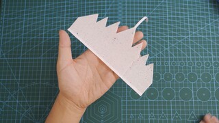 Gunakan template untuk membuat jagwing pesawat kertas selancar yang menakjubkan