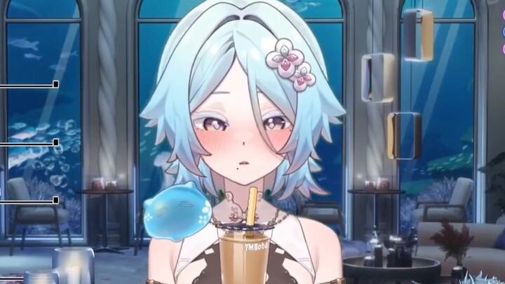 Gentlemen, lick it, there's plenty of milk