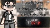 Lookism characters react to "All of us are Dead"