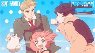 『SPY×FAMILY』Season 2 オープニング主題歌Ado「クラクラ」アニメ映像(ノンクレジット) ／2023.10.07 23:00～ON AIR