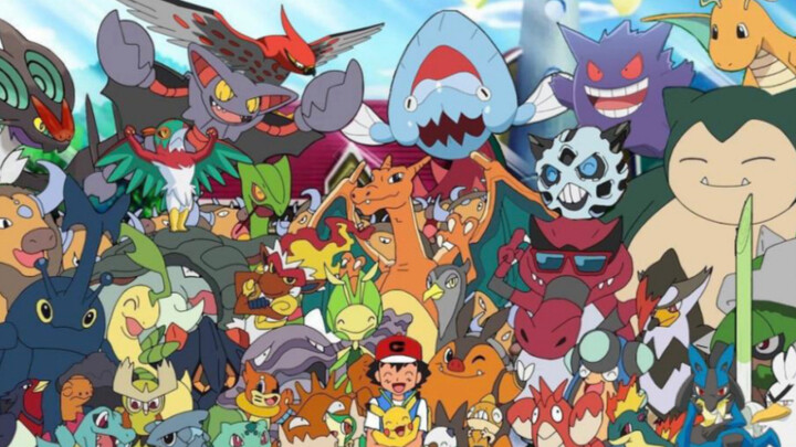 Yêu tinh Pokémon Quái thú thần thoại Mega Evolution Deflagration Cắt hỗn hợp Ye Qinghui