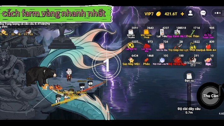 farm vàng nhanh và hiệu quả nhất
