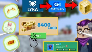 🔴REAL FREE GCUBES APP IN BLOCKMAN GO | HOW TO GET GCUBES FREE - LYKA GEMS TO GCASH 😱