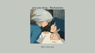 yêu yếu lòng - lil z poet (𝙨𝙡𝙤𝙬𝙚𝙙 + 𝙧𝙚𝙫𝙚𝙧𝙗) /flechazowu/