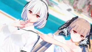 [Azur Lane] สองสาวสุดเซ็กซี่เต้นเพลง Renai Circulation