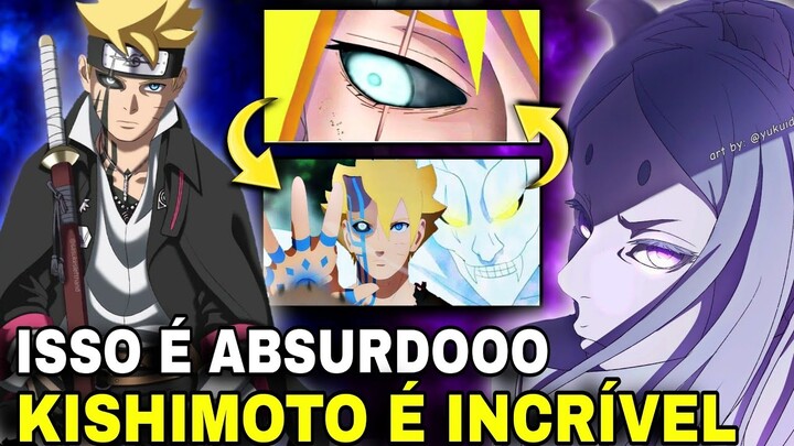 MANOOO!! O BORUTO DESPERTOU O PODER DA CRIAÇÃO COM MOMOSHIKI SÓ QUÊ...