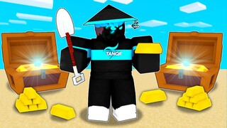 So they added GOLD in Roblox Bedwars..