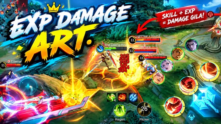 EXP DAMAGE ART 💥