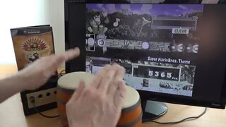 The Most Insane Arcade Way To Play on A Retro Console! Donkey Konga Bongo Upgrad