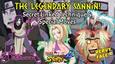 The LEGENDARY SANNIN OF KONOHA | Secret Linked Technique | NSUNS4