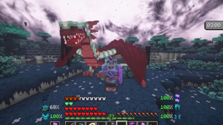 MINECRAFT CHIẾN BINH TRUNG CỔ - TẬP 24 _ LẤY VẢY RỒNG ENDER LÀM GIÁP CỰC XỊN VÀ