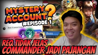 MYSTERY ACCONT #EPISODE 1 !! MAININ AKUN VIEWERS DENGAN COMMANDER DAN SYNERGI SEADANYA ! MAGIC CHESS