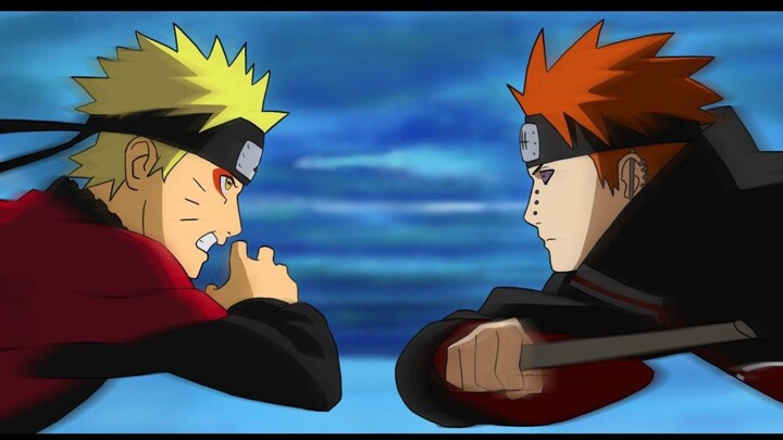 Naruto vs Pain Akatsuki 🔥