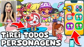 😱TIREI TODOS OS PERSONAGENS DO PAZU AVATAR WORLD E FIZ UMA GRANDE FESTA | SEGREDOS E HACKS