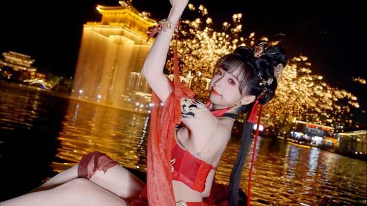 铁花唤神 婺女降世，紫颜×女子铁花团上演1600度的火雨星河！