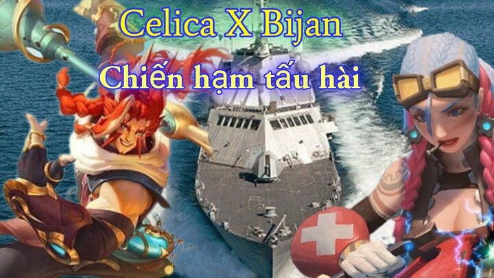 Tướng mới Bijan x Celica. Những pha bo cua cực khét: [liên quân mobile]