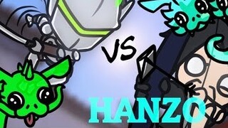 Overwatch Hoạt hình vui nhộn Genji vs Hanzo