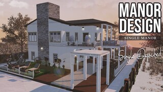 LifeAfter: Manor Design - Single Detached | NO FORMULA | Single Manor Tutorial