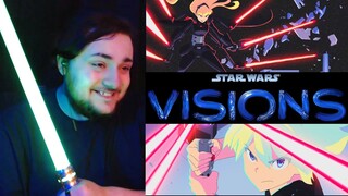 Star Wars Visions Trailer REACTION
