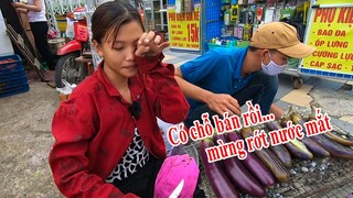 Tin vui Thôn nữ bán cà tím nướng đã có chỗ bán mới nhưng vừa mừng vừa lo vì sao?