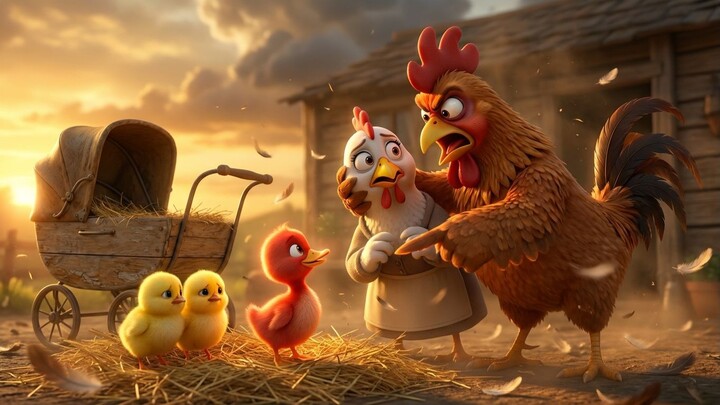 The Ugly Duckling happy ending | Funny Cartoon | Mama Toons