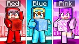 ONE COLOR Build Challenge In Minecraft!