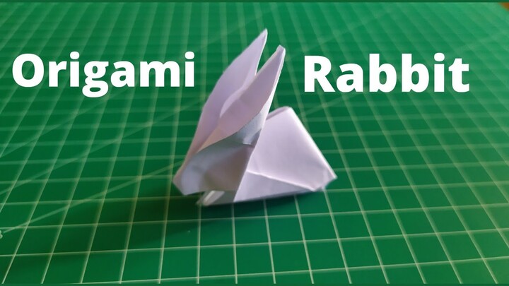 Easy origami rabbits