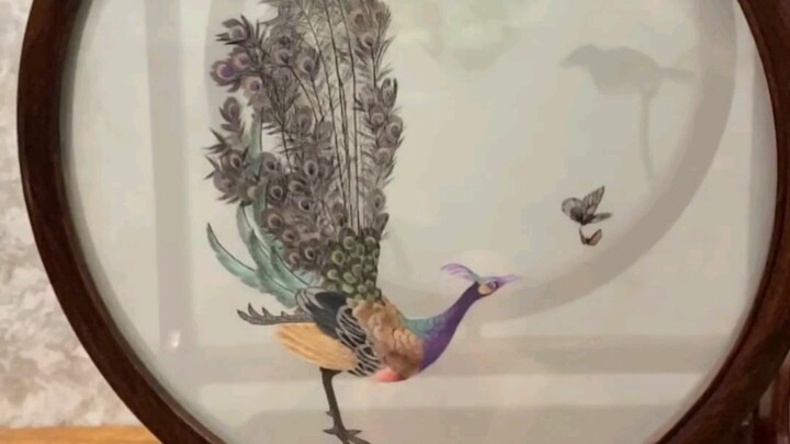 很多人以为双面绣都是两面不一样的？今天给大家科普一下：双面绣分（普通双面绣、异色双面绣、异形双面绣）