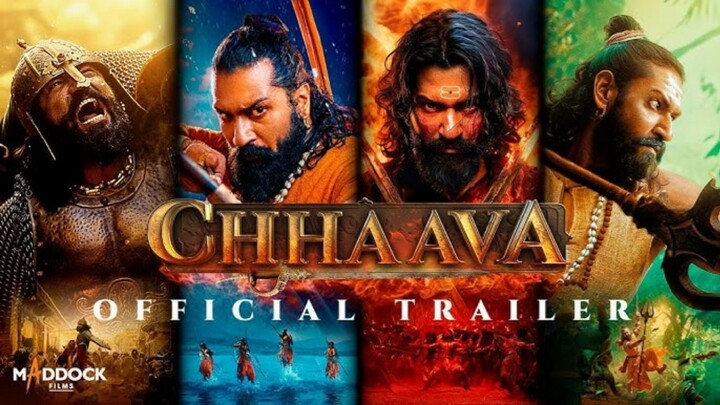 "Chhaava Official Trailer | Vicky Kaushal, Rashmika Mandanna, Akshaye Khanna | Dinesh Vijan | Laxman