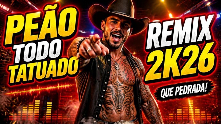 😱 PEÃO TODO TATUADO — REMIX 2K26 🔥 ESSA VAI PEGAR!