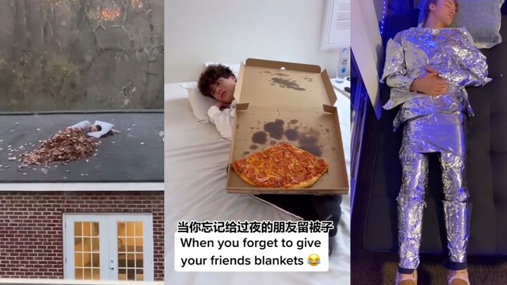 当你忘记给过夜的朋友留被子