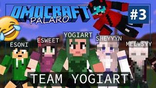 OMOCRAFT PALARO #3 - TEAM YOGIART VS TEAM POTPOT || PALARO NI PEPESAN (Minecraft Tagalog)