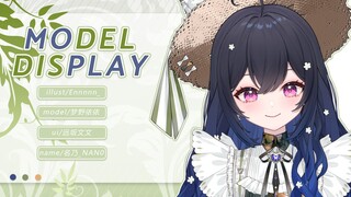 【Live2D模型展示】发型很多的可爱花匠·田园风