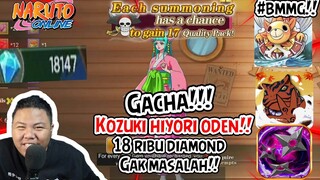 🤩MENCOBA GACHA DI LIMITED SUMMON KOZUKI HIRORI ODEN DAN REVIEW DI GAME NARUTO SERIBU NAMA