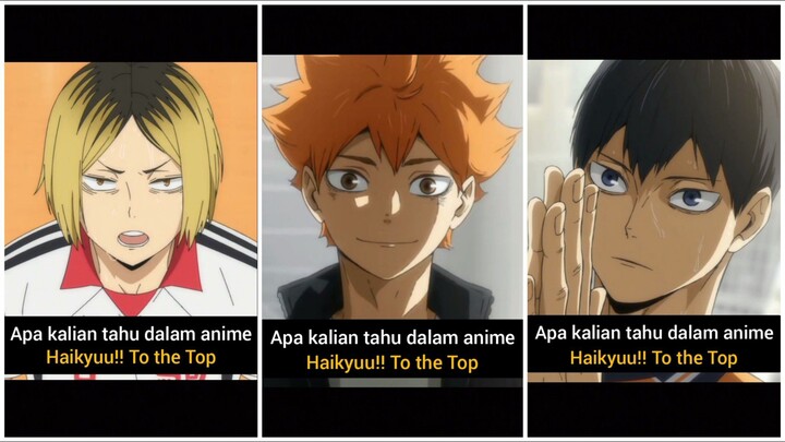 Hal-hal Menarik Yang Saya Temukan Dalam Anime Haikyuu!! To the Top