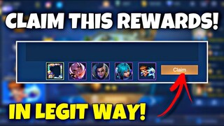 CLAIM FREE REWARDS? FREE SKIN & EMOTE MLBB - NEW EVENT MOBILE LEGENDS 2021