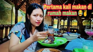 Biar pernah makan di lestoran 😂✌ ALHAMDULILAH SELALU BERSYUKUR