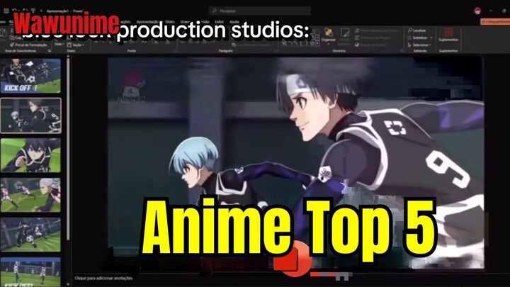 Anime Blue Lock ppt Aja bisa Top 5 | Bahas Anime