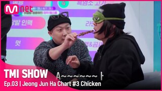 [ENG] [TMI SHOW/3회] 이걸 맞히네..? 혀에 신들린 '닭계의 절대 미각' 닭장금 정준하의 미각 테스트!#TMISHOW I EP.3 | Mnet 220223 방송