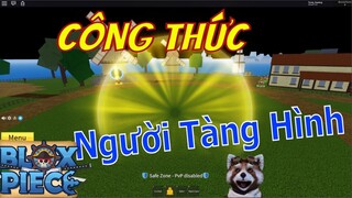 Thí Nghiệm Blox Piece #4 : Công Thức Để Tàng Hình Trong Game Của Giáo Sư Chồn Đã Bị Tiết Lộ