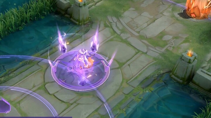 Yuange Yuanmeng's new skin [Wuxin] special effects display, mecha puppet lightning special effects