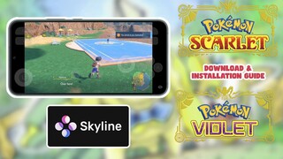 How to Download Install & Setup Skyline Emulator with Pokémon Scarlet and Violet On Mobile