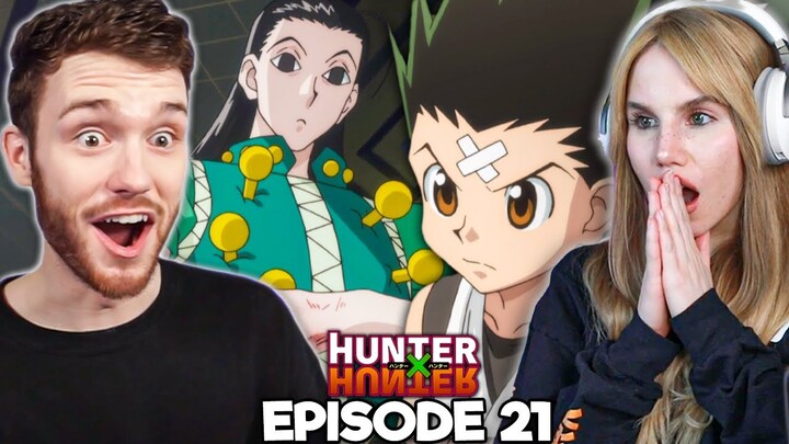 GON CONFRONTS ILLUMI!! | Hunter X Hunter E21 Reaction