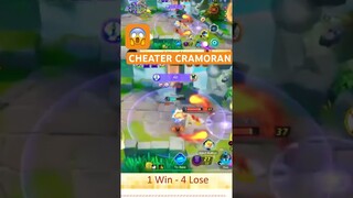 Moment Cramorant Cheater immortality Sampe Savage #pokemonunite #shorts #short #viral #gaming
