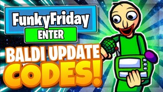 FUNKY FRIDAY CODES - ALL NEW *BALDI UPDATE* OP CODES! Roblox Funky Friday