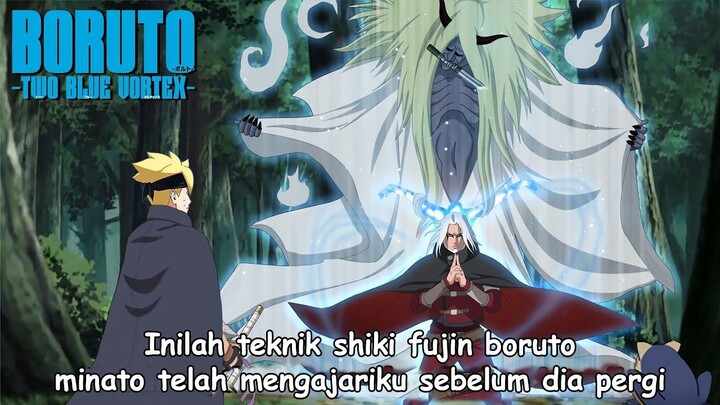 Berlatih Shiki Fuujin Boruto Two Blue Vortex Episode 282 Subtitle Indonesia