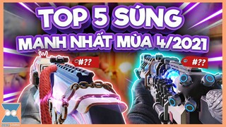 CALL OF DUTY MOBILE VN | TOP 5 SÚNG MẠNH NHẤT SEASON 4/ 2021 | Zieng Gaming