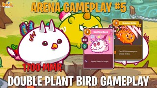 ANTI POISON TEAM! BIDENS PLANT AXIE - DOUBLE PLANT BIRD GAMEPLAY - Axie Infinity